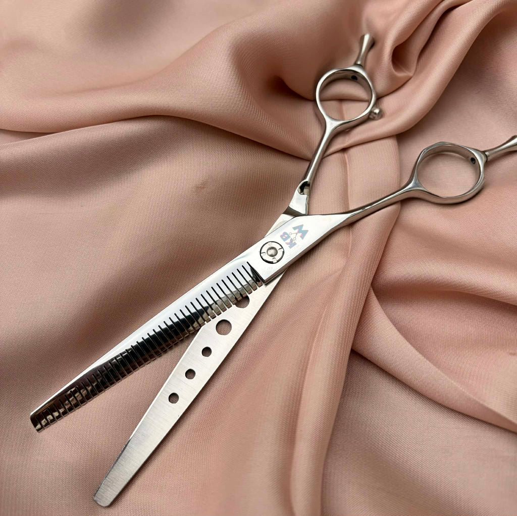 'KBW' Aeris - Vented Fluffing/Blender  Straight Scissor - (Left Handed)