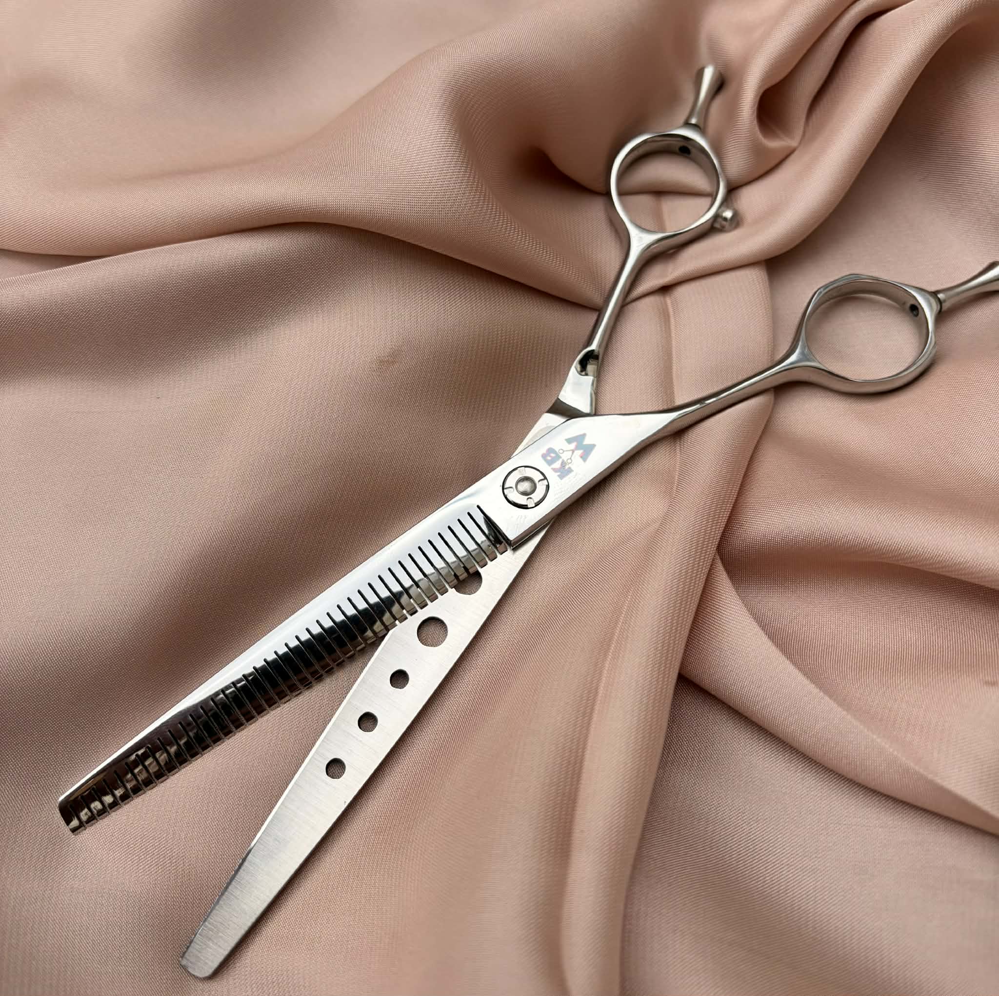'KBW' Aeris - Vented Fluffing/Blender  Straight Scissor - (Left Handed)