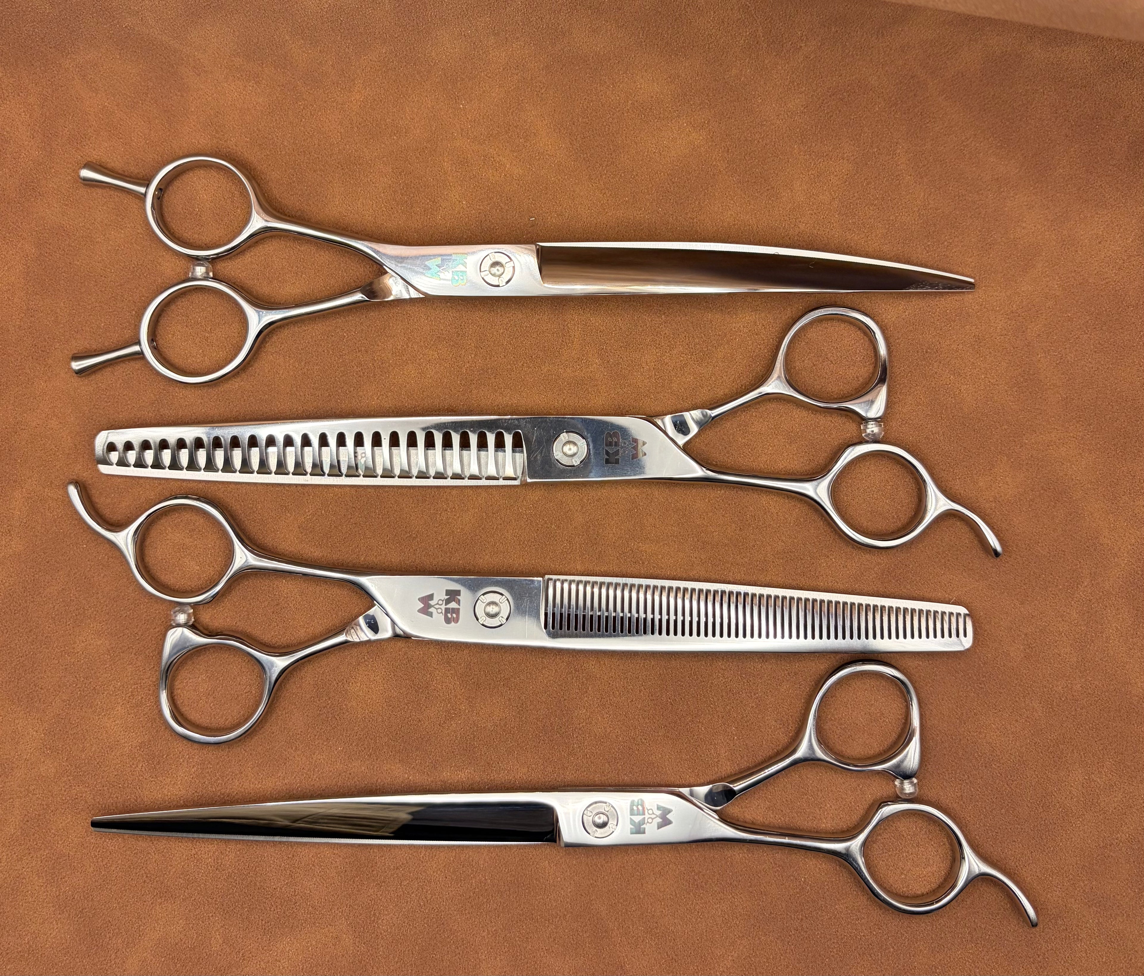 ‘KBW’ ‘Noush’ Scissor Set & Portfolio (Left Hand)