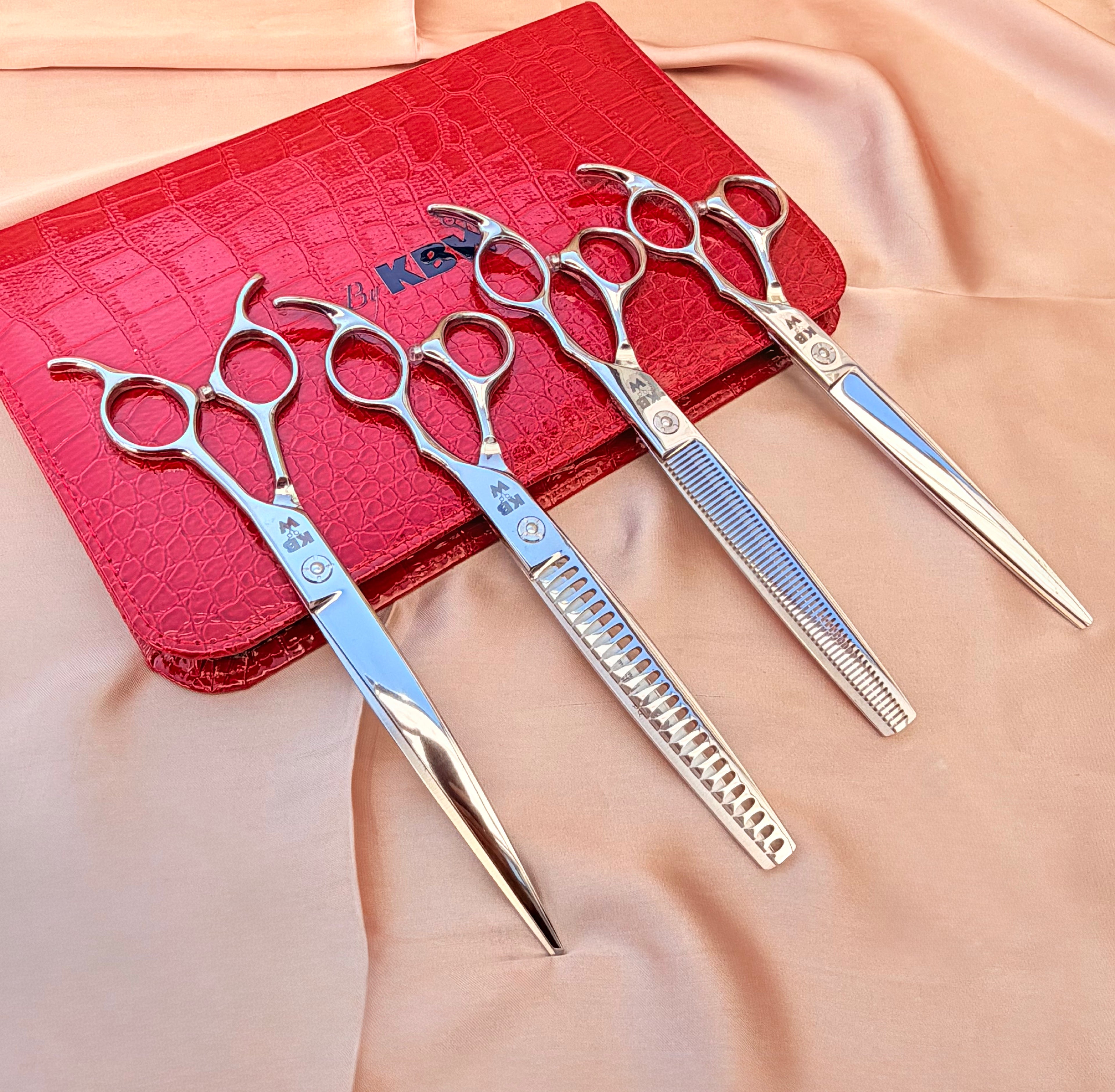 ‘KBW’ ‘Noush’ Scissor Set & Portfolio (Right Hand)