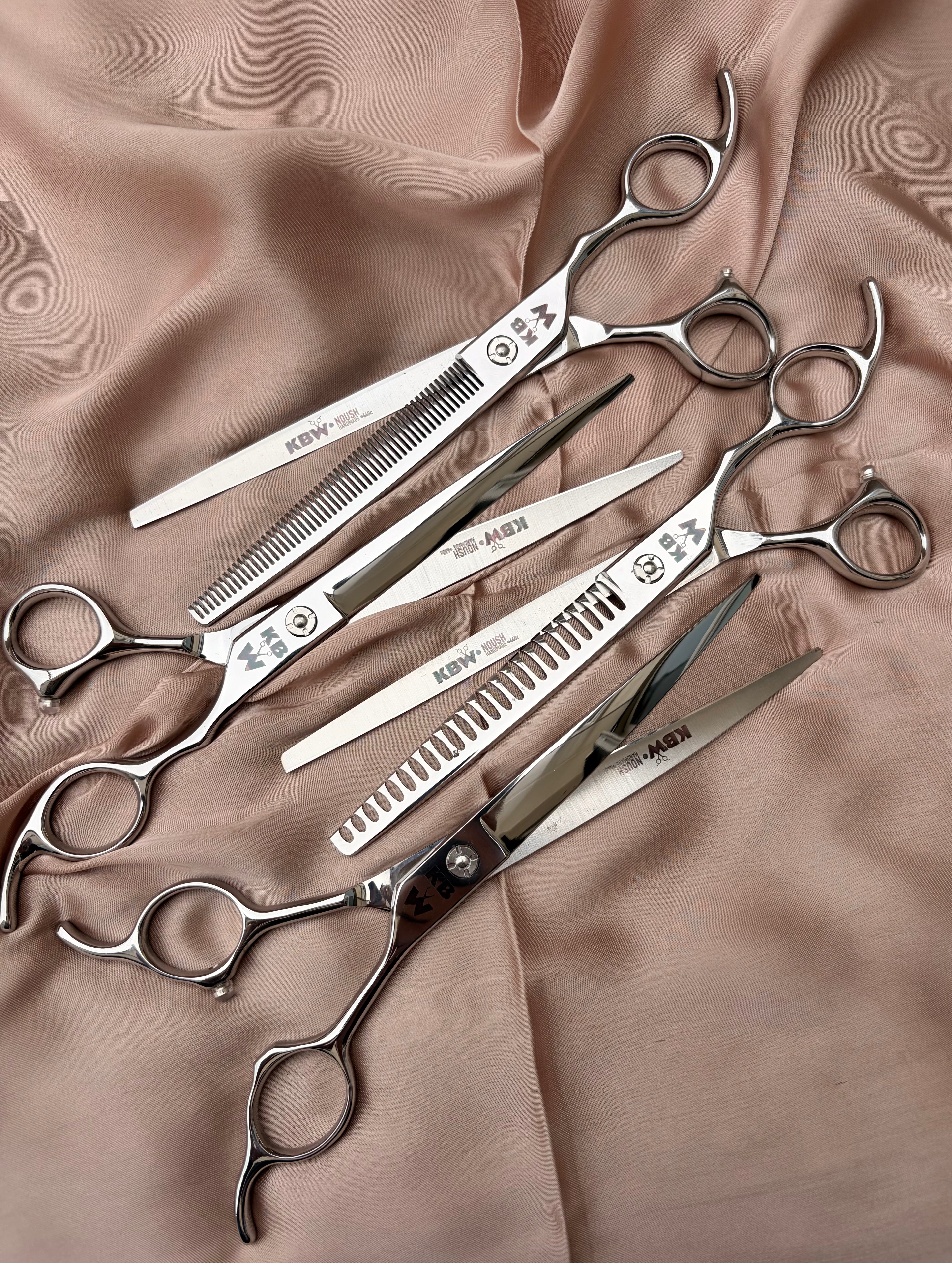 ‘KBW’ ‘Noush’ Scissor Set & Portfolio (Right Hand)