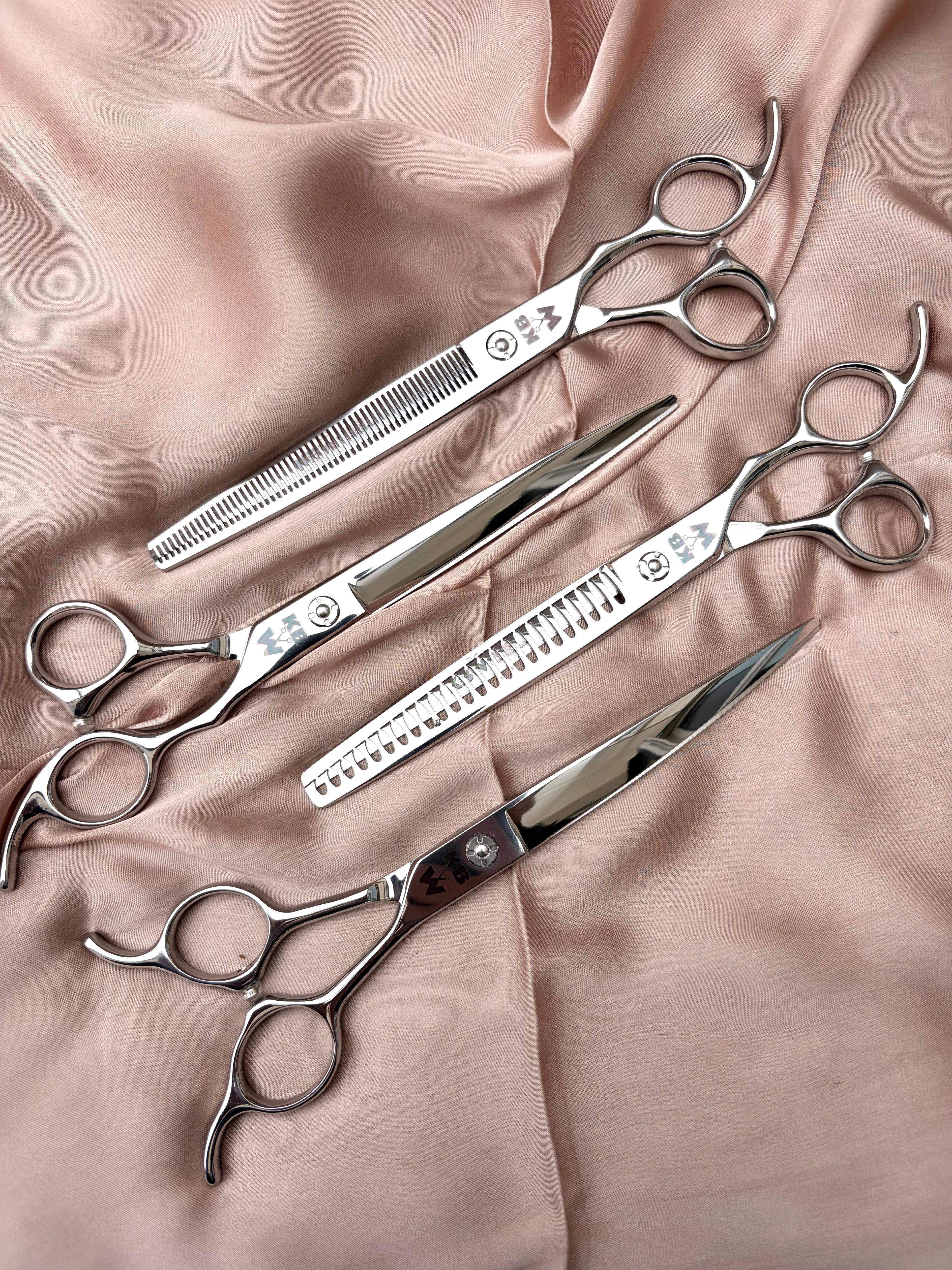 ‘KBW’ ‘Noush’ Scissor Set & Portfolio (Right Hand)