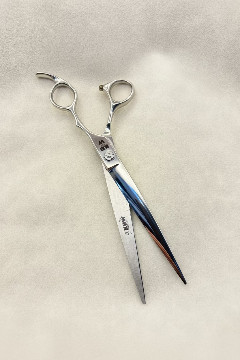 ‘KBW’ Royale Straight | 440c | 8 inch | Nano Serrated | Right hand