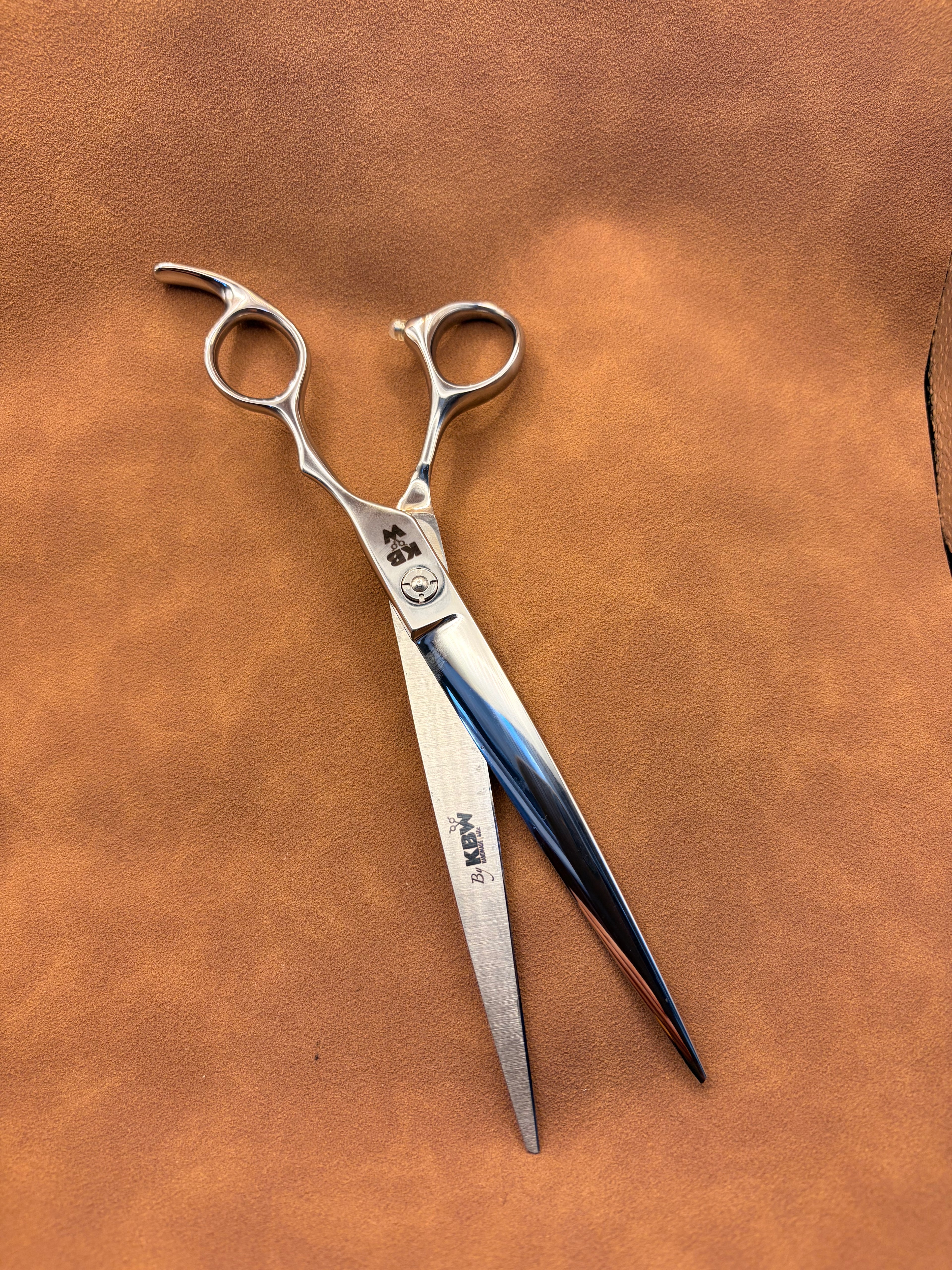 ‘KBW’ Royale Straight | 440c | 8 inch | Nano Serrated | Right hand