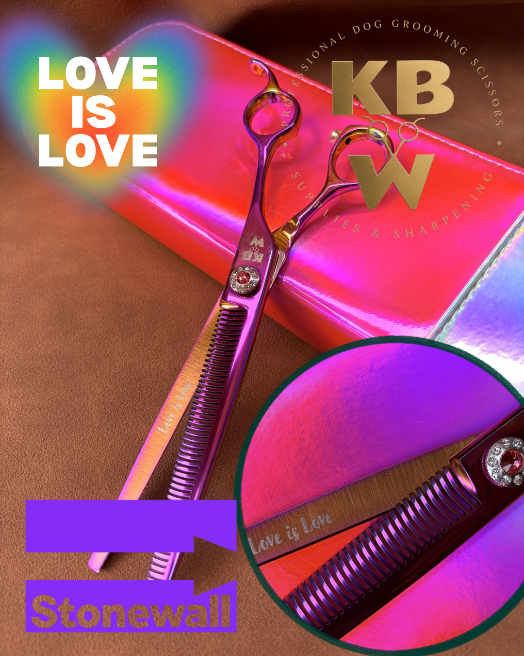 KBW ‘Love Is Love’ Thinner/Blender 7” 440c