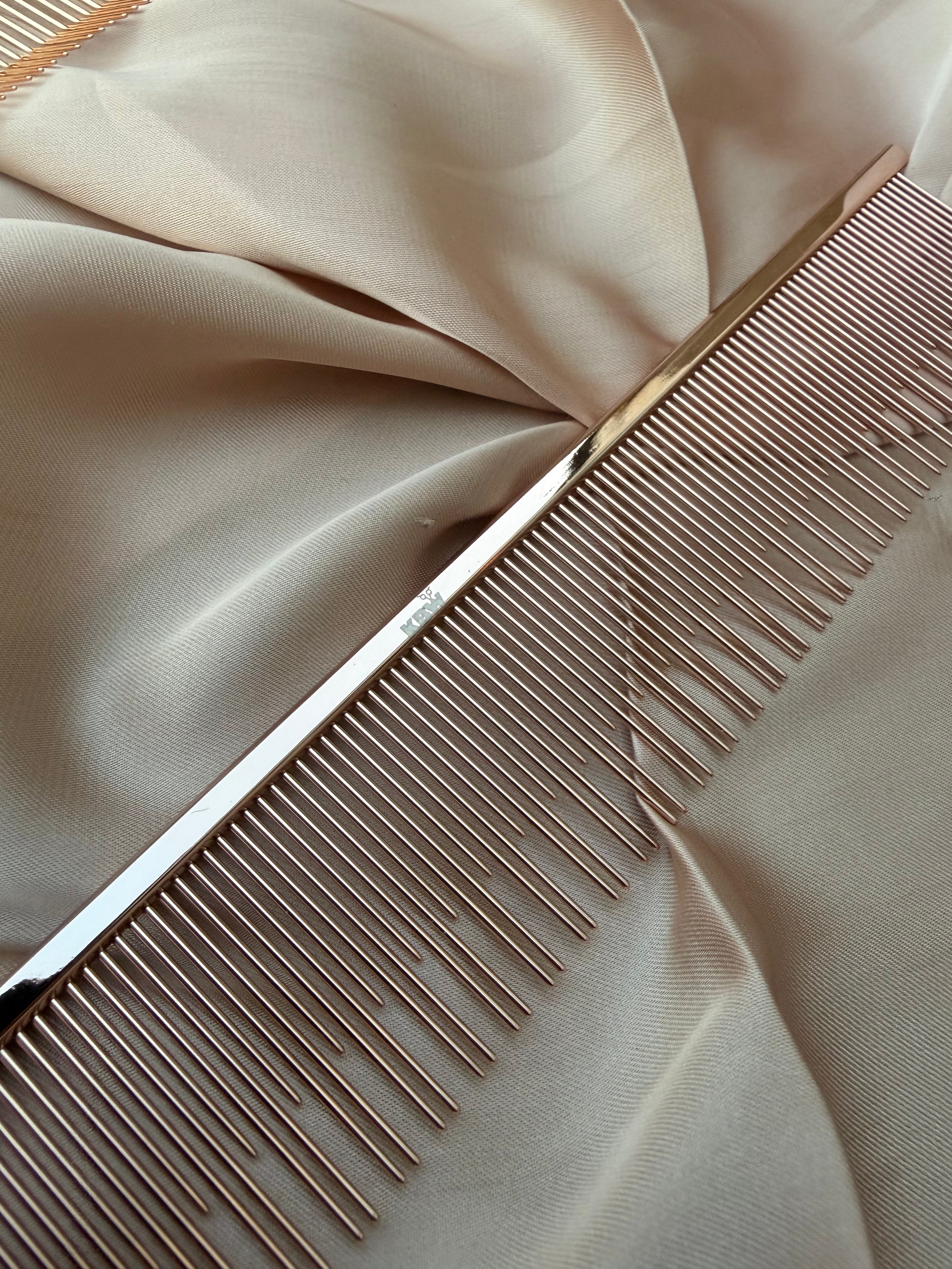 'KBW' The Undercoat - Deshedding Comb | Rose Gold | Silver